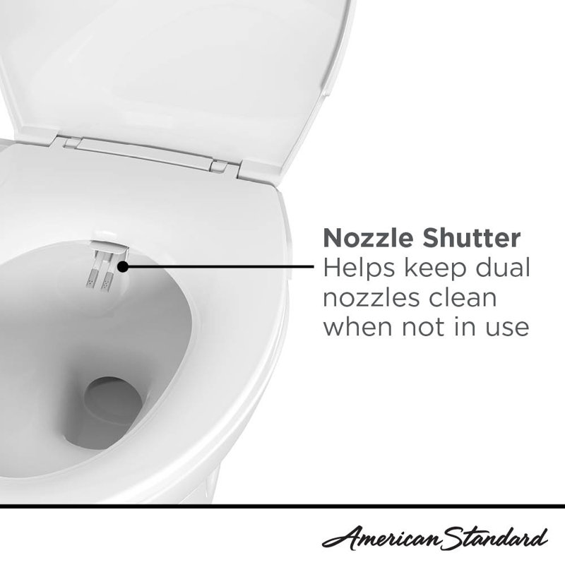 American Standard AquaWash Elongated Toilet Seat Bidet & Reviews Wayfair